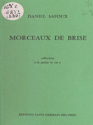 cover image of Morceaux de brise